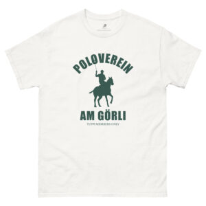 „POLOVEREIN am GÖRLI“ T-Shirt für Herren weiß