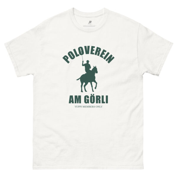 „POLOVEREIN am GÖRLI“ T-Shirt für Herren weiß