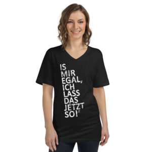 EGAL Unisex-T-Shirt mit V-Ausschnitt