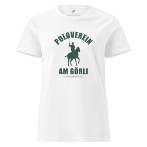 „POLOVEREIN am GÖRLI“ T-Shirt für Damen weiß