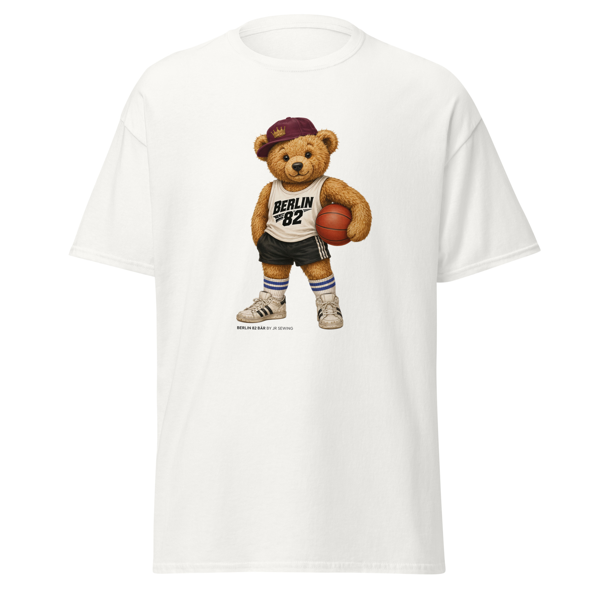 BERLIN 82 BÄR by JR sewing Unisex T-Shirt – Bild 3